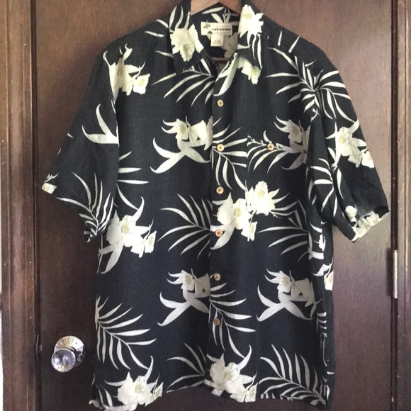 Vintage Other - Vintage Linen and Silk Hawaiian shirt